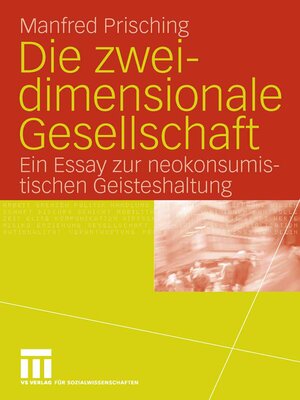 cover image of Die zweidimensionale Gesellschaft